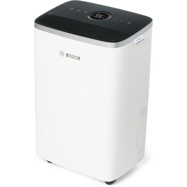 BOSCH Luftentfeuchter Dry 4000 - Ideal für die Wohnung & schnelle Trocknung der Wäsche, Entfeuchtung 16 l/Tag, Tank 2,5 l, Ultra-leiser Betrieb, nur 38 dB(A)