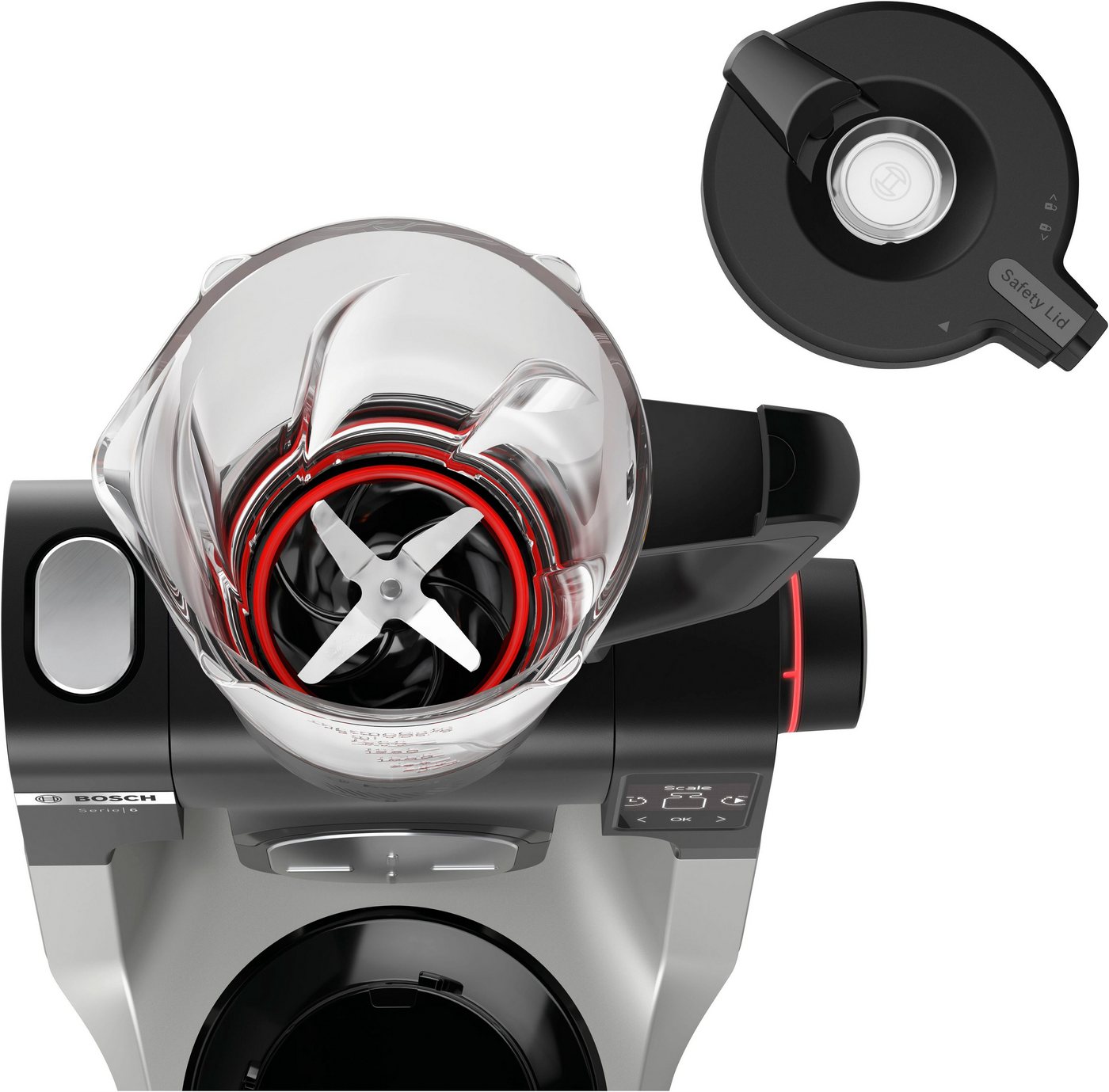 BOSCH Mixaufsatz MUZS6MX, Zubehör für Bosch Küchenmaschine Serie 6 – Bild 3 von 5