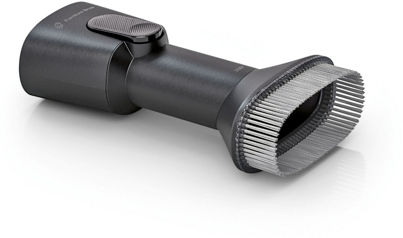 BOSCH Möbelpinsel Möbelpinsel mit weichen Borsten BHZUNGFB, 360° Rotation, Zubehör für Bosch Akkustaubsauger Unlimited Serie 10, (Packung), für empfindliche Obe – Bild 2 von 5