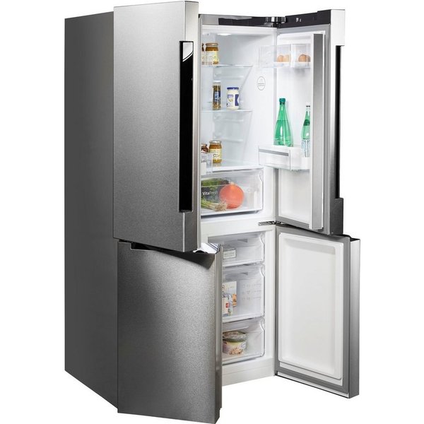 BOSCH Multi Door Serie 4 KFN96VPEA, 183 cm hoch, 91 cm breit, VitaFresh XXL Schubladen, XXL-Fassungsvermögen, Big Box, LED-Licht