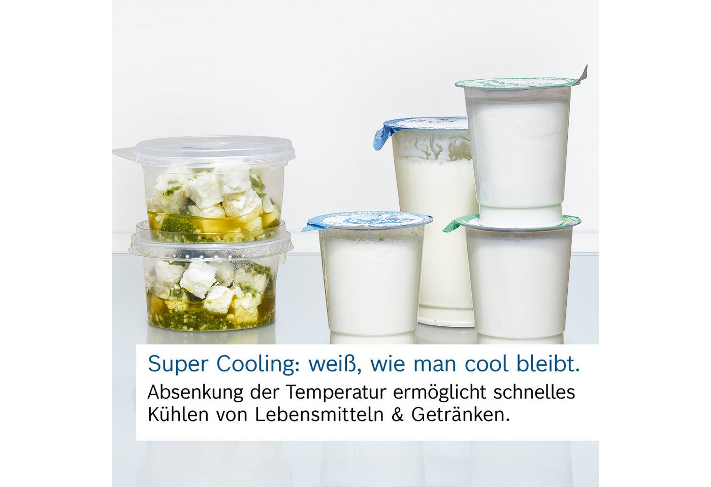 BOSCH Multi Door Serie 4 KFN96VPEA, 183 cm hoch, 91 cm breit, VitaFresh XXL Schubladen, XXL-Fassungsvermögen, Big Box, LED-Licht – Bild 5 von 5