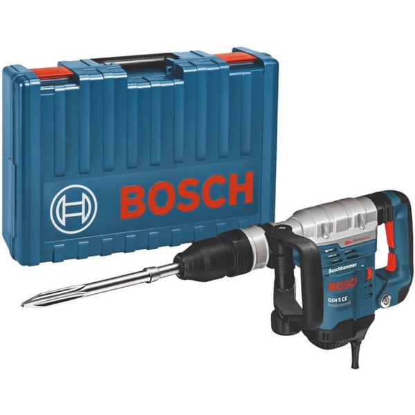 Bosch Professional Abbruchhammer GSH 5 CE Professional Schlaghammer 1150 Watt 8,3 J SDS Max
