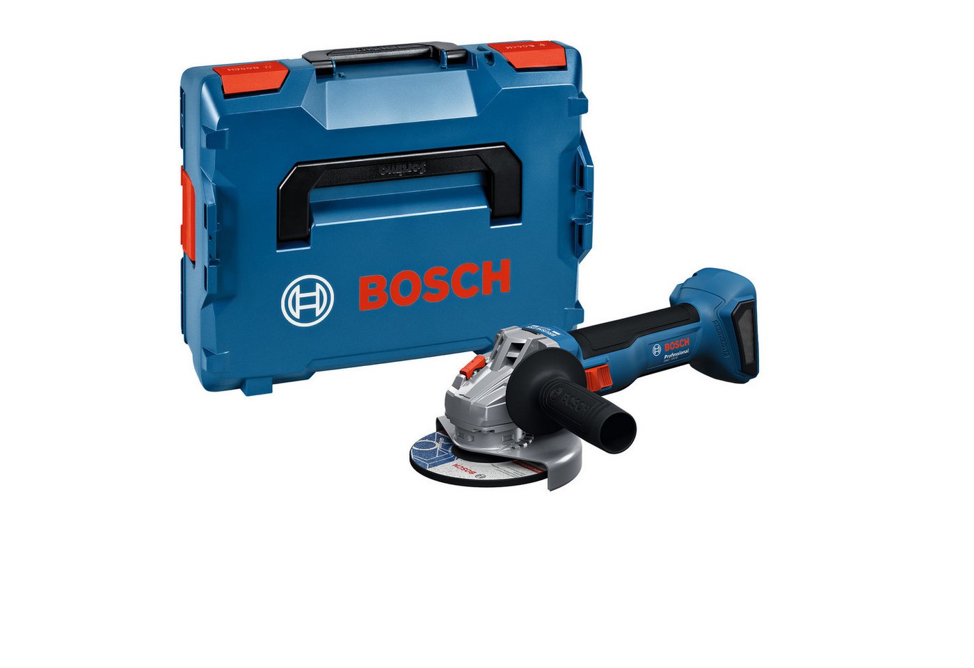 Bosch Professional Akku-Winkelschleifer GWS 18V-8 Professional 18 V 125 mm Brushless + 1x Akku 4,0 Ah – Bild 2 von 5