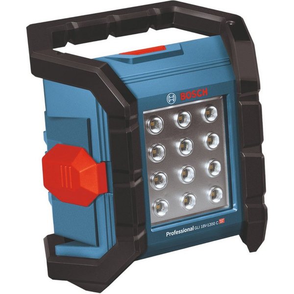 Bosch Professional Baustrahler GLI 18V-1200 C Professional Akku 18 V 1200 lm (0601446700) Solo