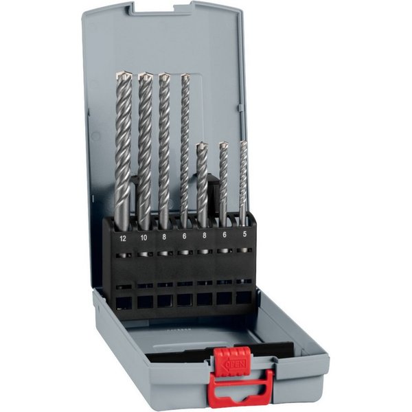 Bosch Professional Bohrersatz PRO SDS Plus-5X Hammerbohrer Set 5