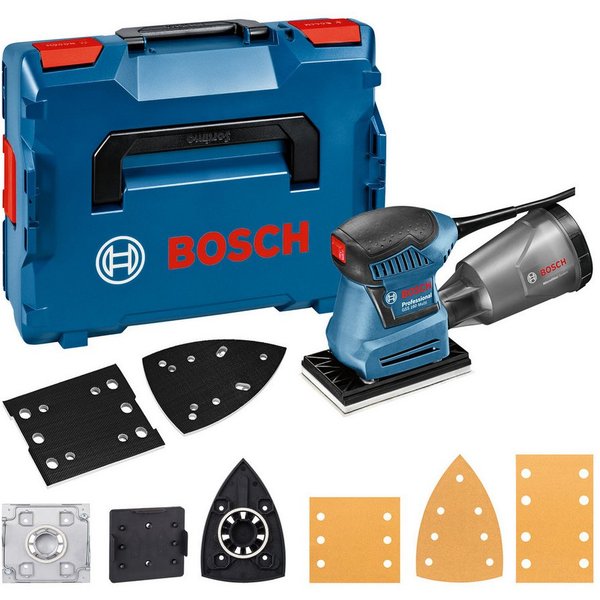 Bosch Professional Schwingschleifer »GSS 160 Multi«, L-BOXX 136 mit umfangreichem Zubehör
