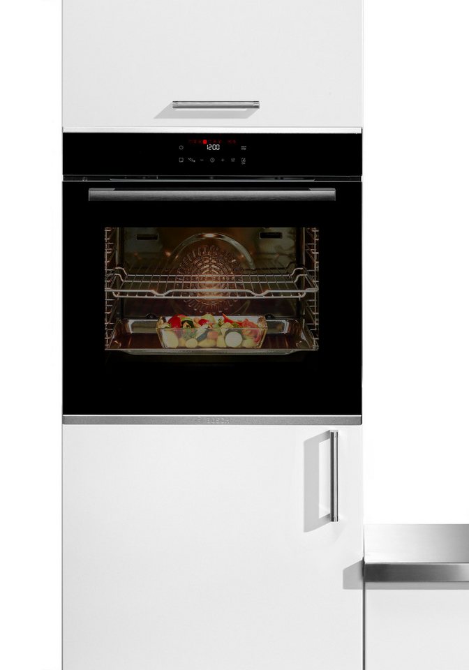 BOSCH Pyrolyse Backofen Serie 4 HBA272BB3, mit Teleskopauszug nachrüstbar, Air Fry für knusprige Lebensmittel & automatische Selbstreinigung – Bild 5 von 5