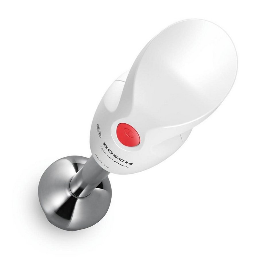 BOSCH Stabmixer CleverMixx MSM24500, Edelst. Mixfuß, Zerkleinerer, Schneebesen, weiß, 400 W, 4 Klingen, Mixbecher, Made in Europe – Bild 2 von 5
