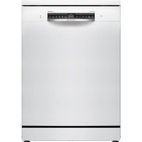BOSCH Standgeschirrspüler Serie 4 SMS4EVW08E, 14 Maßgedecke, Automatische Türöffnung für mehr Effizienz