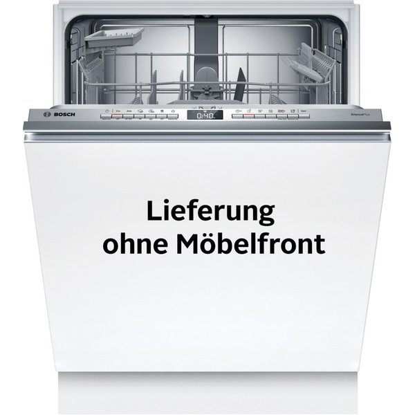 BOSCH vollintegrierbarer Geschirrspüler Serie 4 SMV4EAX28E, 13 Maßgedecke, Automatische Türöffnung für Effizienz, Info Light