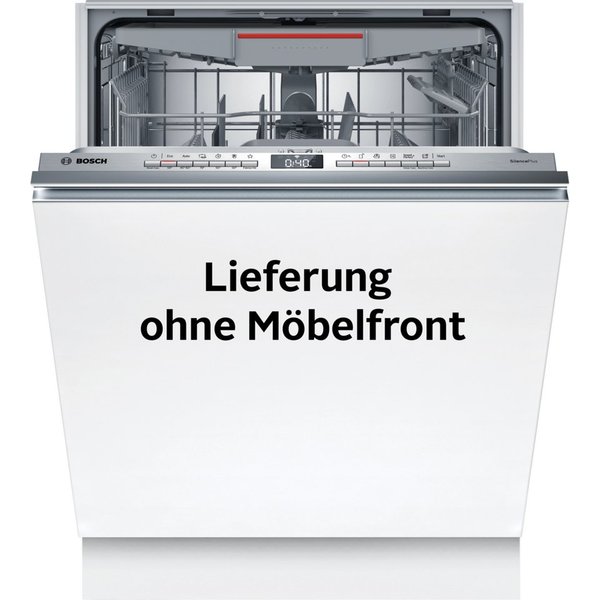 BOSCH vollintegrierbarer Geschirrspüler XXL, Serie 4 SBV4EVX08E, 14 Maßgedecke, Automatische Türöffnung für mehr Effizienz