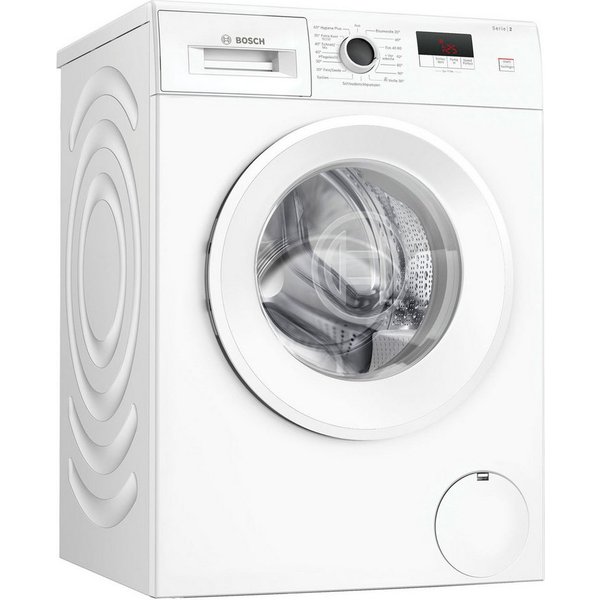 BOSCH Waschmaschine Serie 2 WGE02420, 7 kg, 1400 U/min, Nachlegefunktion, AquaStop, EcoSilence Dri