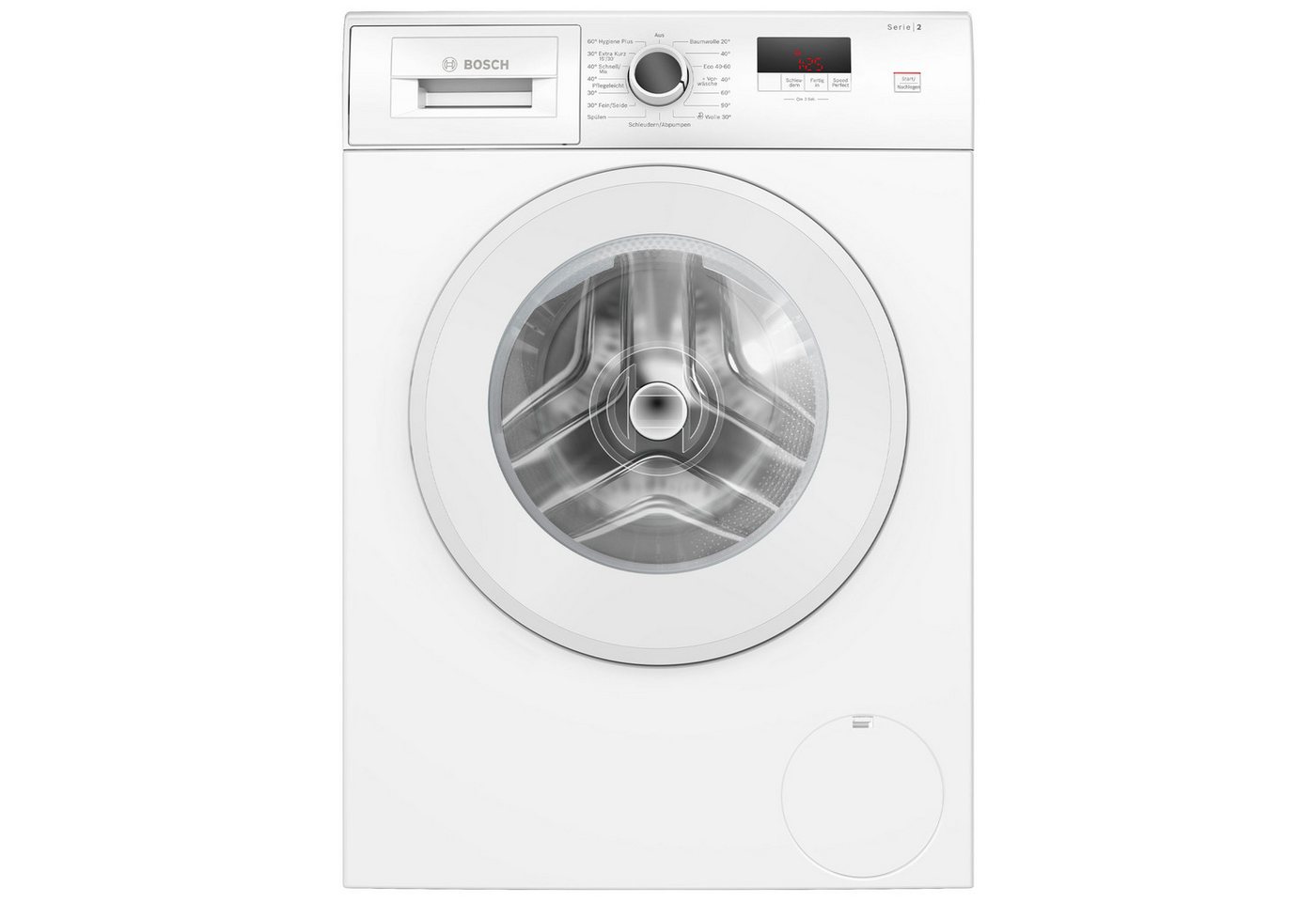 BOSCH Waschmaschine Serie 2 WGE02420, 7 kg, 1400 U/min, Nachlegefunktion, AquaStop, EcoSilence Dri – Bild 2 von 5