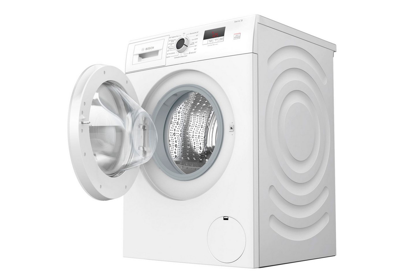 BOSCH Waschmaschine Serie 2 WGE02420, 7 kg, 1400 U/min, Nachlegefunktion, AquaStop, EcoSilence Dri – Bild 3 von 5