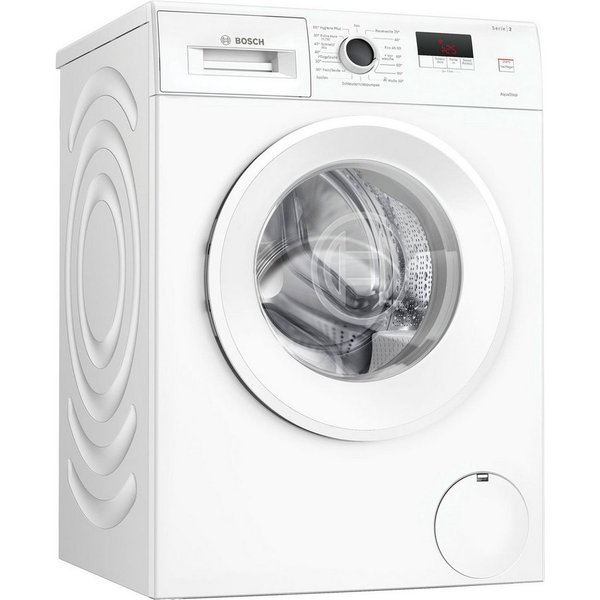 BOSCH Waschmaschine Serie 2 WGE02471, 7 kg, 1400 U/min, AquaStop, Nachlegefunktion, Active Water Plus