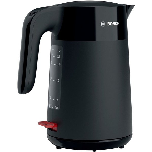 BOSCH Wasserkocher MyMoment TWK2M163, Abschaltautomatik, Überhitzungschutz, Tassenanzeige, 1,7 l, 2400 W, Stiftung Warentest Testsieger (2,2) Ausgabe 03/2025, s