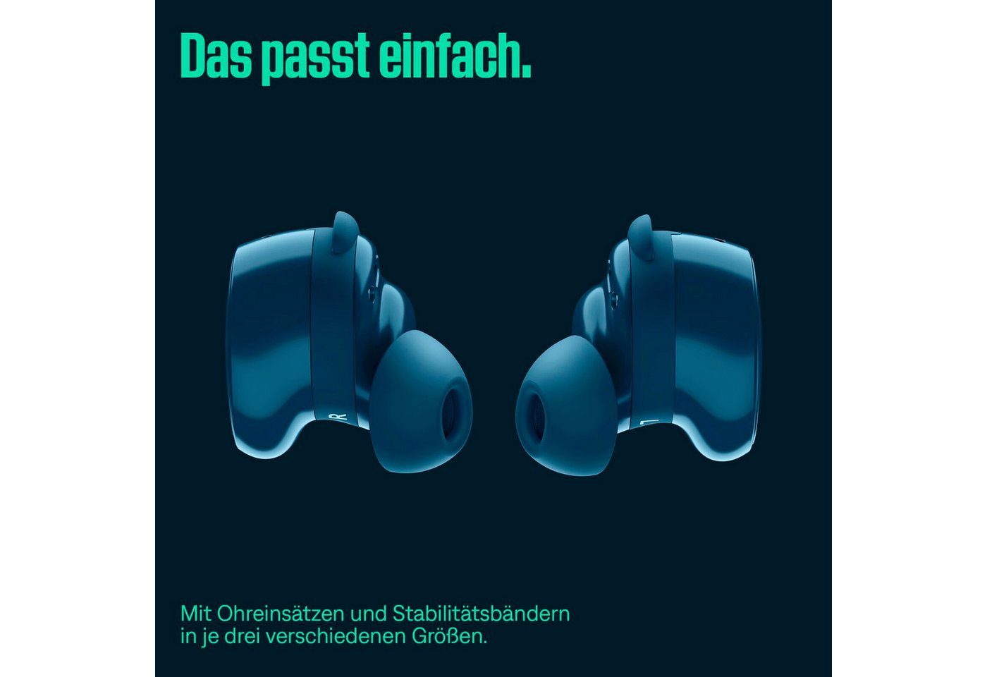 Bose QC Earbuds wireless In-Ear-Kopfhörer (Active Noise Cancelling (ANC), Gestenkontrolle, Quick Attention Modus, Alexa, Google Assistant, Siri, Bluetooth) – Bild 5 von 5