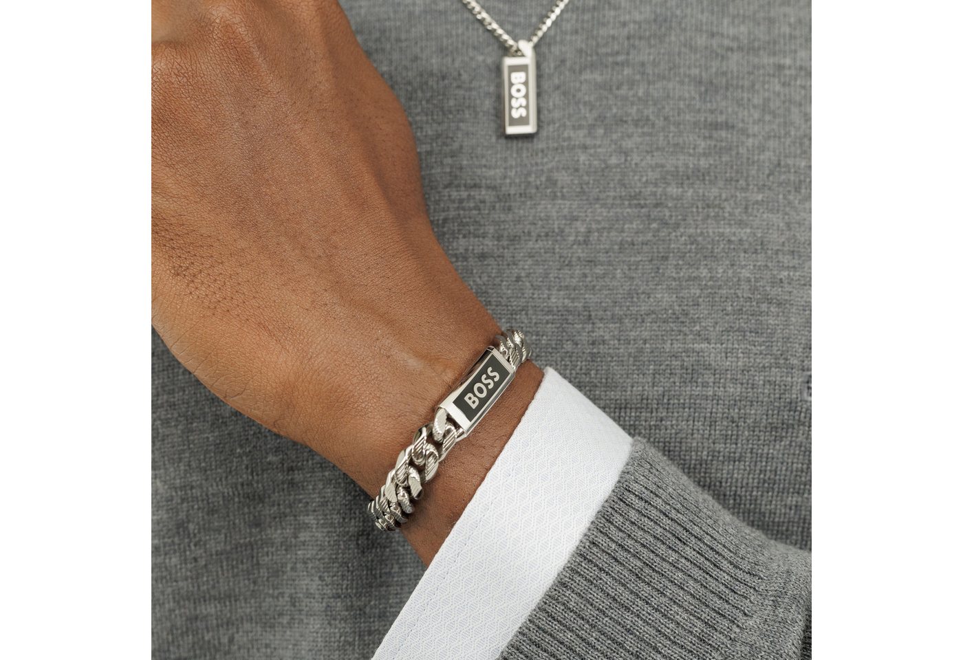 BOSS Armband KASSY EMBLEM, mit Emaille – Bild 3 von 3