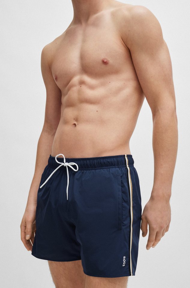BOSS Badeshorts Iconic mit Gesäßtasche – Bild 5 von 5