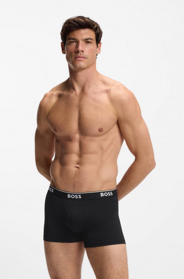 BOSS Boxer Boxer 3 PACK mit farblich passendem Webbund – Bild 2 von 5
