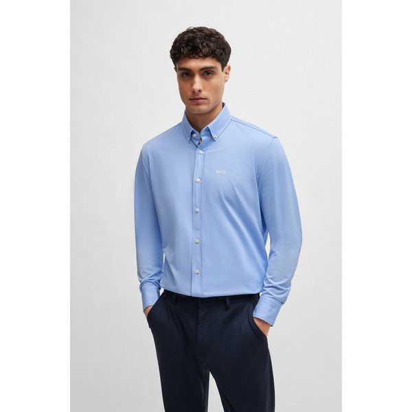 BOSS Businesshemd JOE mit Button-Down-Kragen, regular fit
