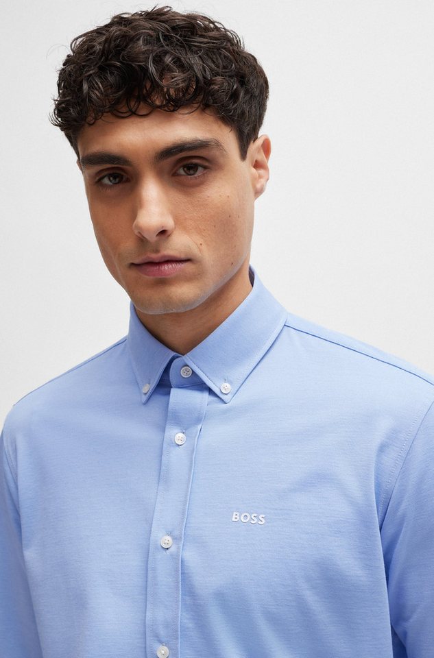 BOSS Businesshemd JOE mit Button-Down-Kragen, regular fit – Bild 4 von 5