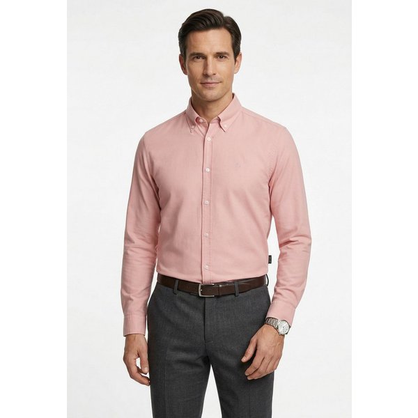 BOSS Businesshemd ROAN Langarm, Button-Down-Kragen, slim fit
