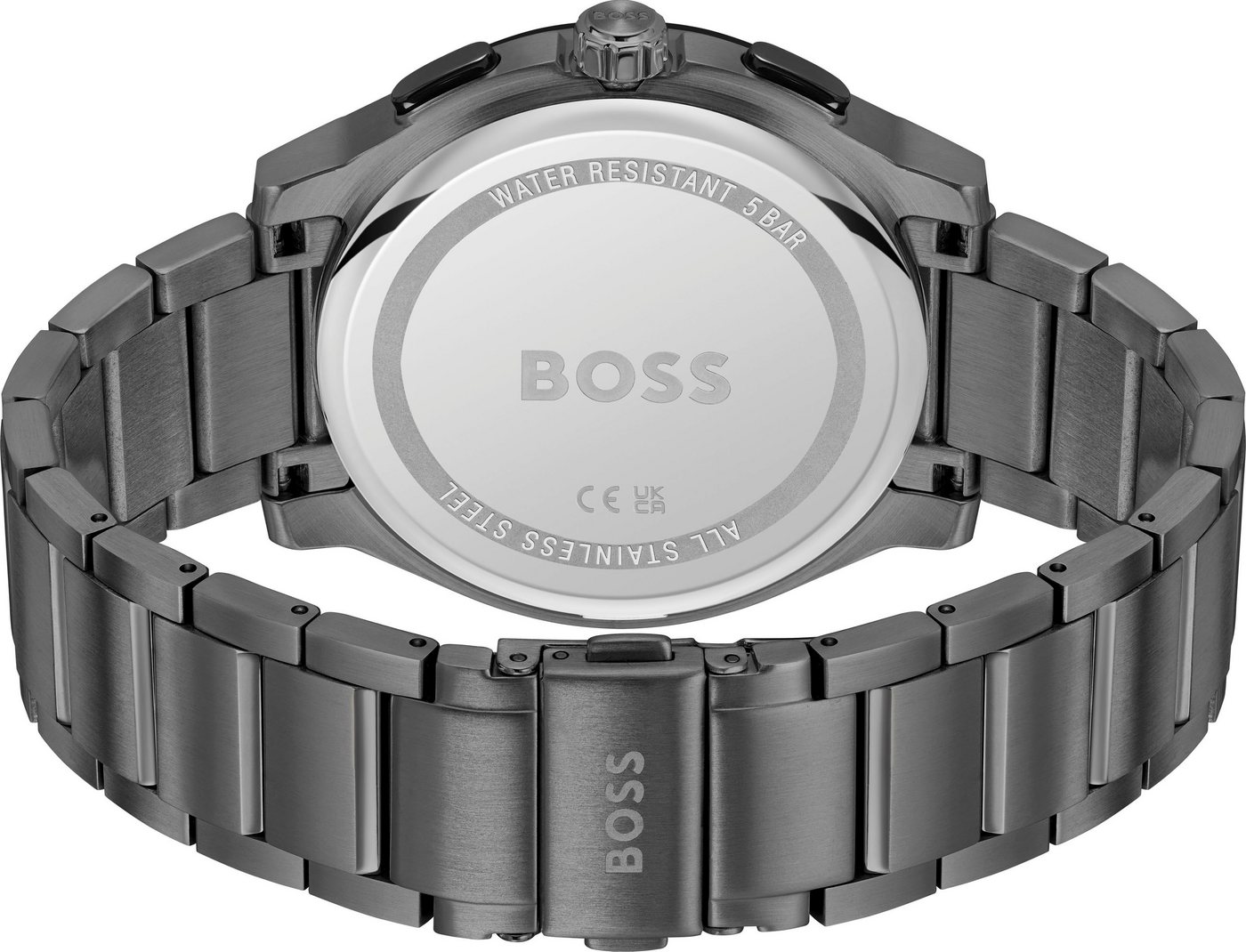 BOSS Chronograph PEAK 2.0 1514192, Quarzuhr, Armbanduhr, Herrenuhr, Edelstahlarmband, analog, Tag – Bild 3 von 3