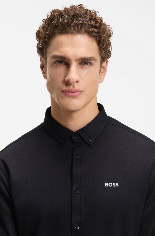 BOSS GREEN Langarmhemd B MOTION L mit Logo-Druck – Bild 2 von 5