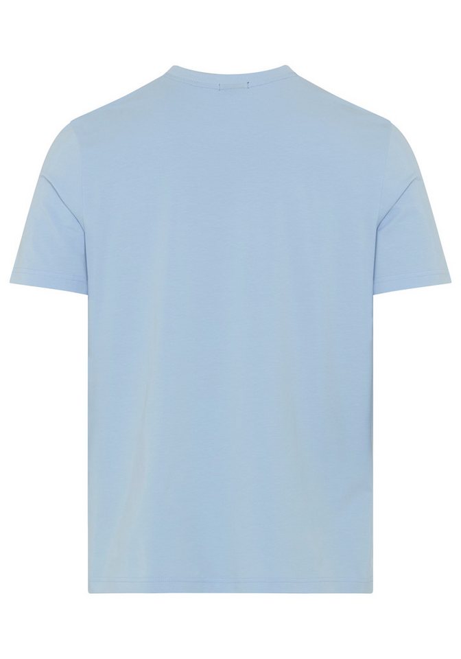 BOSS GREEN Rundhalsshirt Tee Regular Fit Stretch Jersey Cotton, Logo on Chest, Rundhals – Bild 3 von 3