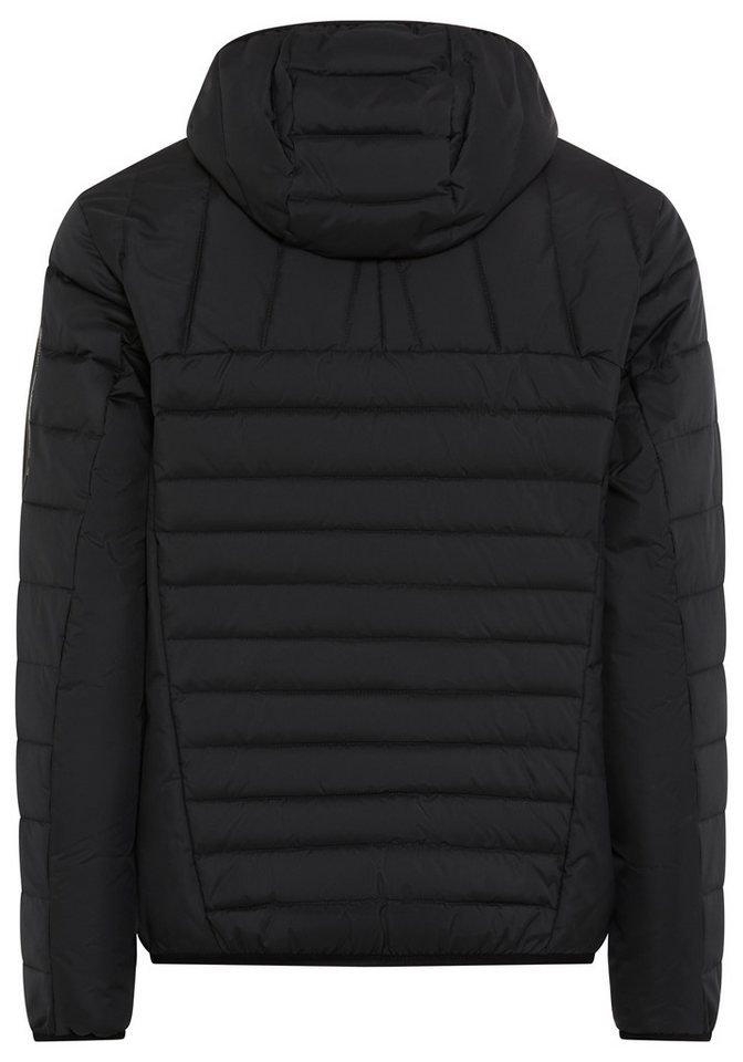 BOSS GREEN Steppjacke Kapuze, Regular Fit, reflektierende Details – Bild 5 von 5