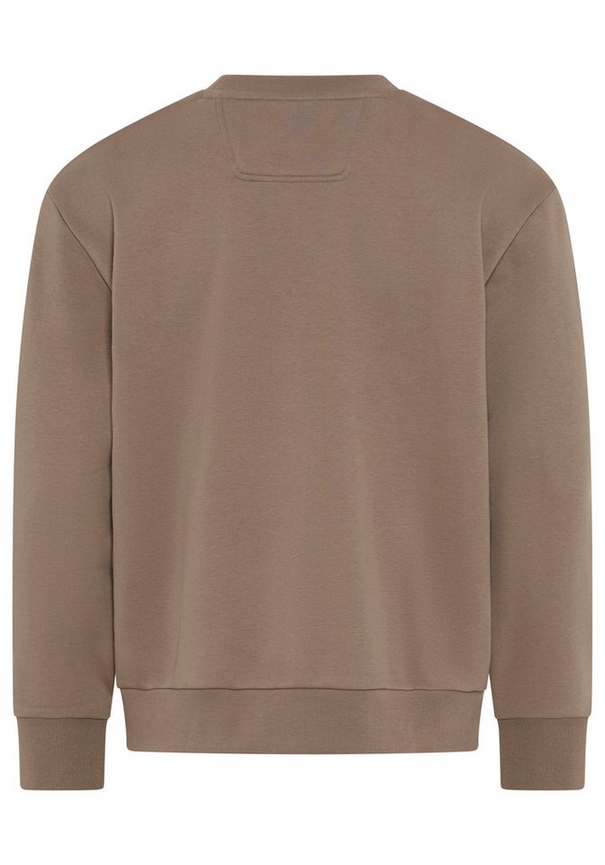 BOSS GREEN Sweatshirt Rundhalsausschnitt, Relaxed Fit, Logo-Badge – Bild 2 von 2