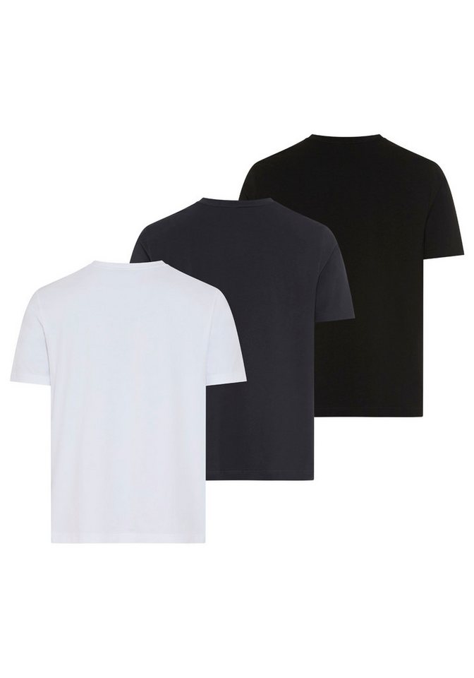BOSS GREEN T-Shirt Tee 3Pack Regular Fit (Packung, 3-tlg., 3er-Pack) Stretch Jersey Cotton, Logo on Chest, Sparpackung – Bild 4 von 5