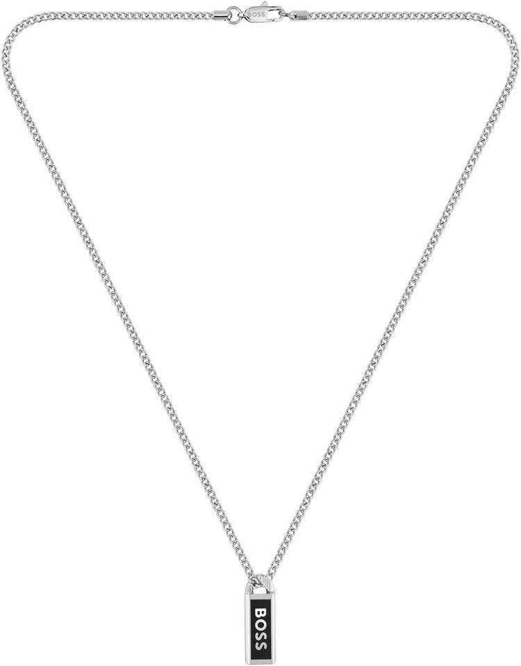 BOSS Kette mit Anhänger KASSY EMBLEM, mit Emaille – Bild 3 von 5