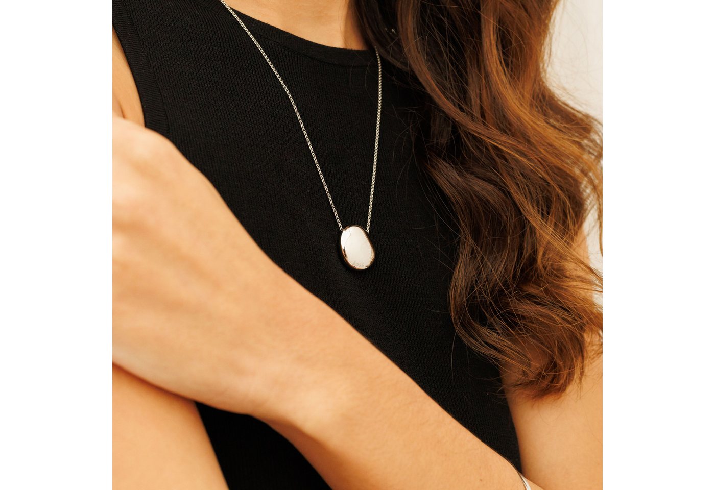 BOSS Kette mit Anhänger NUGGET – Bild 4 von 5