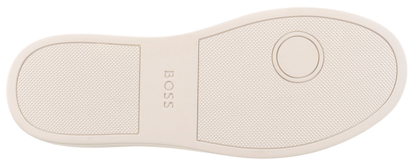 BOSS Kieran_Tenn Sneaker Schnürschuh, Halbschuh, Freizeitsneaker in monochromer Optik – Bild 3 von 5