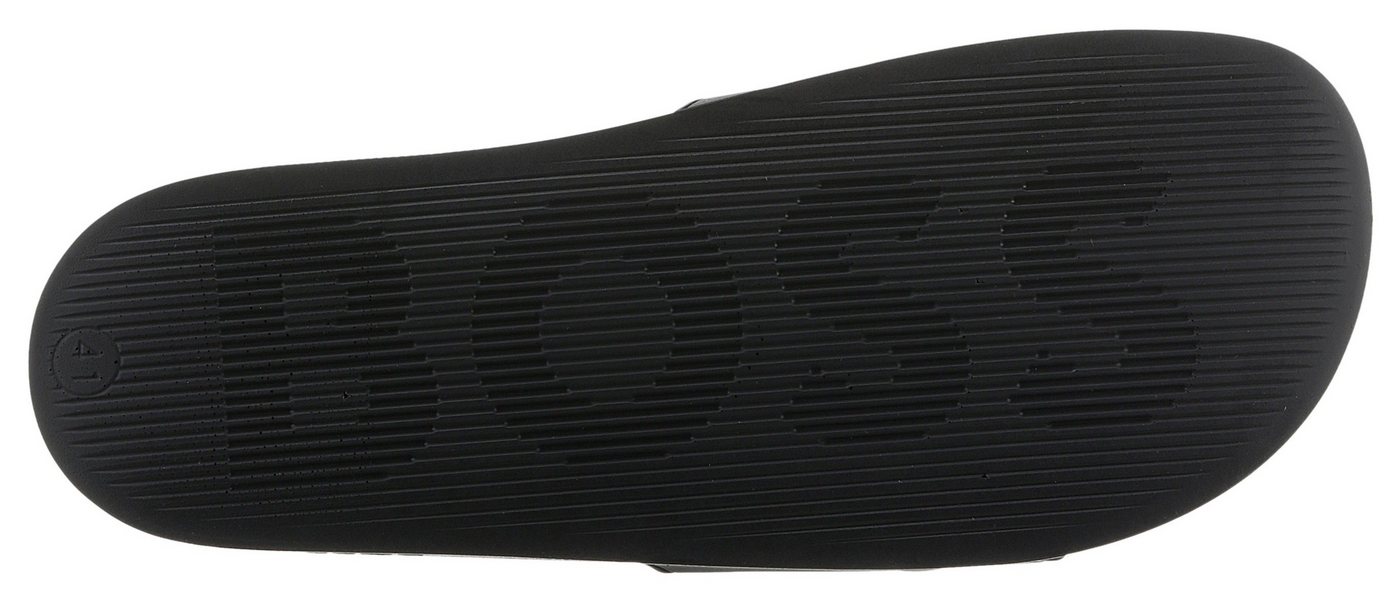 BOSS Kirk Slide Badepantolette, Sommerschuh, Poolslides, Schlappen, mit BOSS-Logoschriftzug – Bild 3 von 5