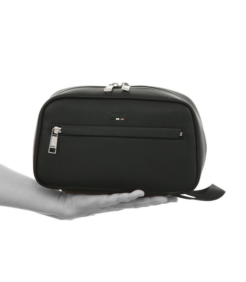 BOSS Kulturbeutel, Unisex Minibag, Hygienebeutel, Kosmetiktasche mit Tragegriff – Bild 2 von 4