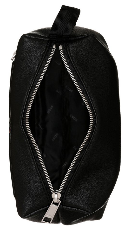 BOSS Kulturbeutel Ray_Washbag N., Herren Kosmetiktasche, Toilettentasche, Minibag mit Label – Bild 2 von 3