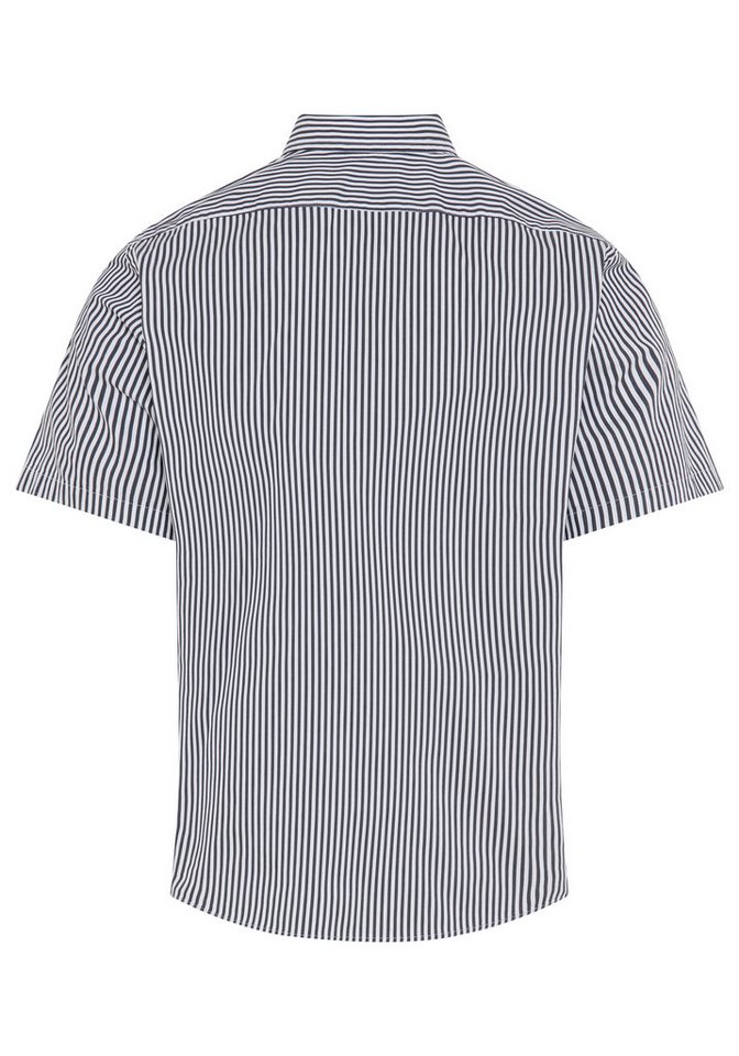 BOSS Kurzarmhemd Button-down-Kragen Regular Fit, Baumwollmix – Bild 5 von 5