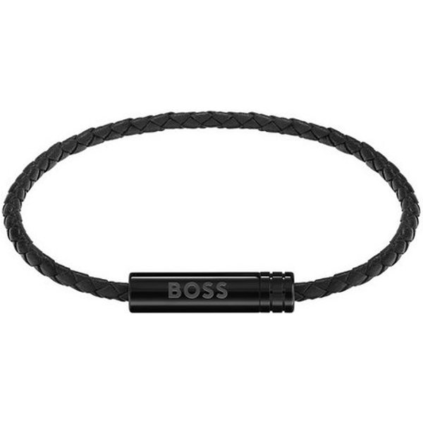 BOSS Lederarmband ARES AIR, Emaille
