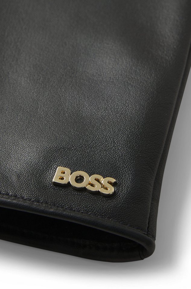 BOSS Lederhandschuhe Gueen ME mit Touch Tech Fingertips – Bild 3 von 4