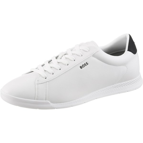 BOSS Nitan_Lowp Sneaker Retro Runner, Halbschuh, Schnürschuh mit gepolstertem Schaftrand