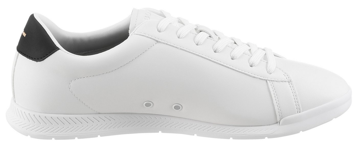 BOSS Nitan_Lowp Sneaker Retro Runner, Halbschuh, Schnürschuh mit gepolstertem Schaftrand – Bild 5 von 5