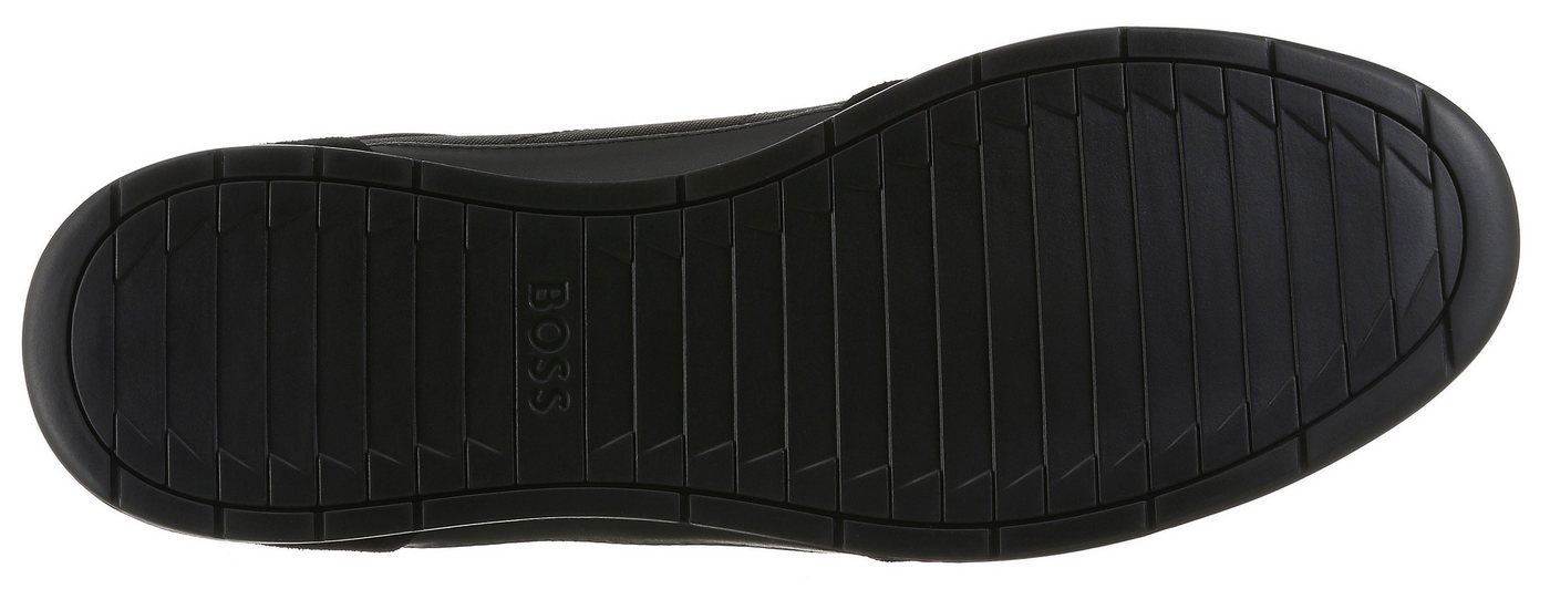 BOSS Nitan Sneaker Schnürschuh, Halbschuh, Freizeitsneaker im Materialmix – Bild 3 von 5