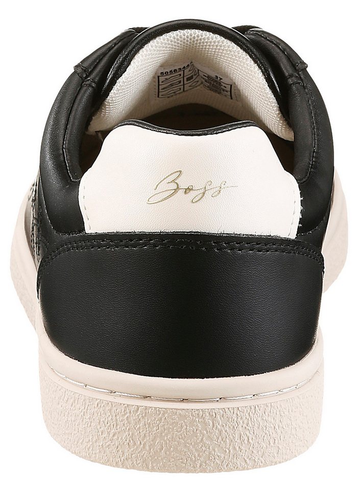 BOSS ORANGE Everlynn Tenn Sneaker Schnürschuh,Halbschuh,Freizeitsneaker mit Kontrastbesatz an der Ferse – Bild 2 von 5