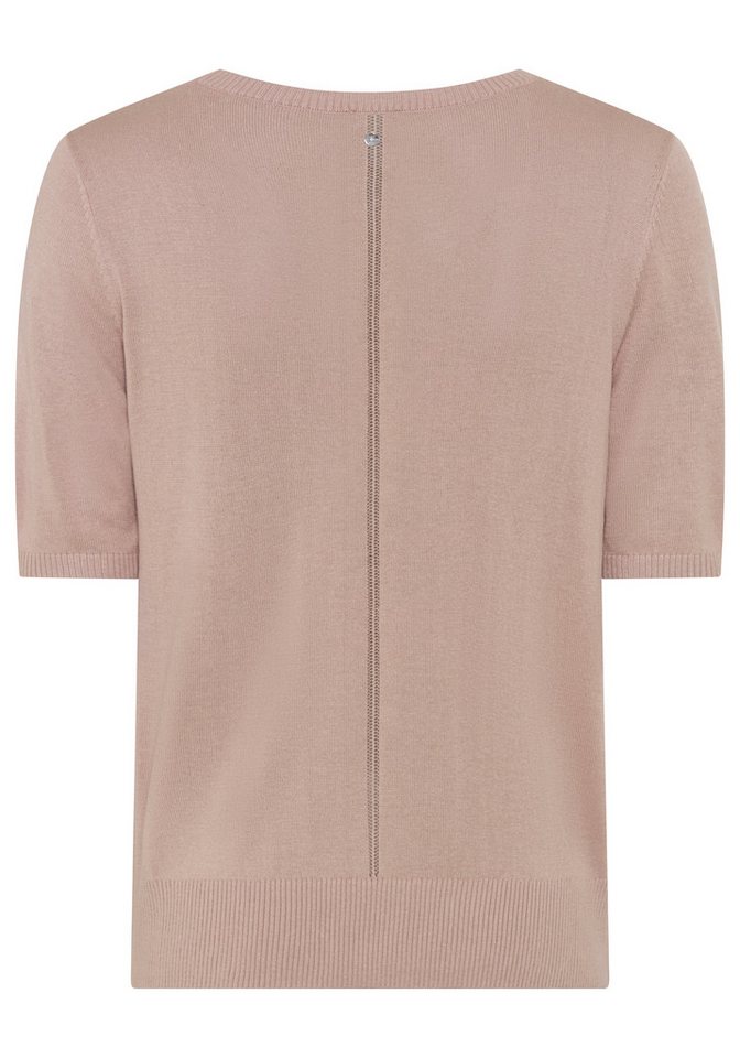 BOSS ORANGE Kurzarmpullover Fiaffu Premium Damenmode mit Lochmuster, Kaschmir-Anteil – Bild 5 von 5