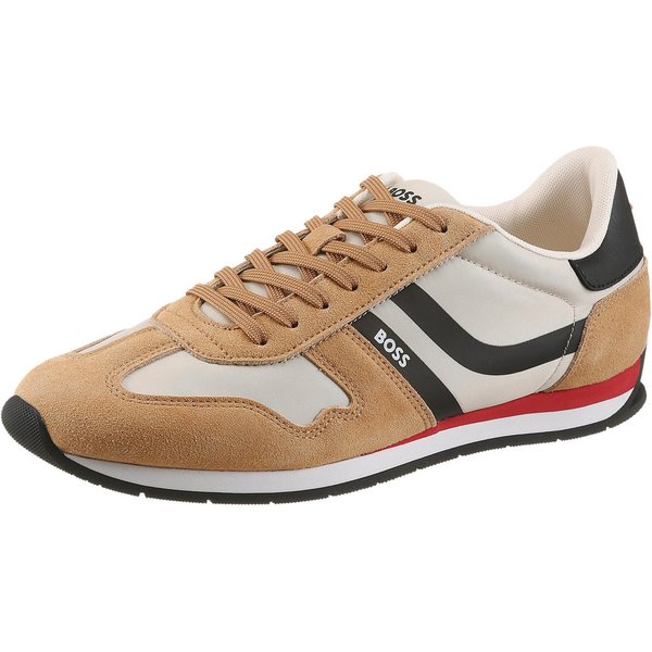 BOSS ORANGE Levon_Runn_ Sneaker Freizeitschuh, Halbschuh, Schnürschuh mit Kontrastbesätzen