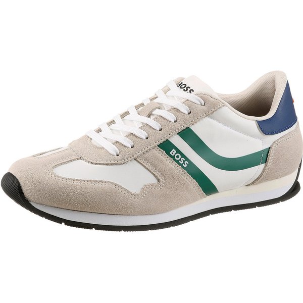BOSS ORANGE Levon_Runn_ Sneaker Freizeitschuh, Halbschuh, Schnürschuh mit Kontrastbesätzen