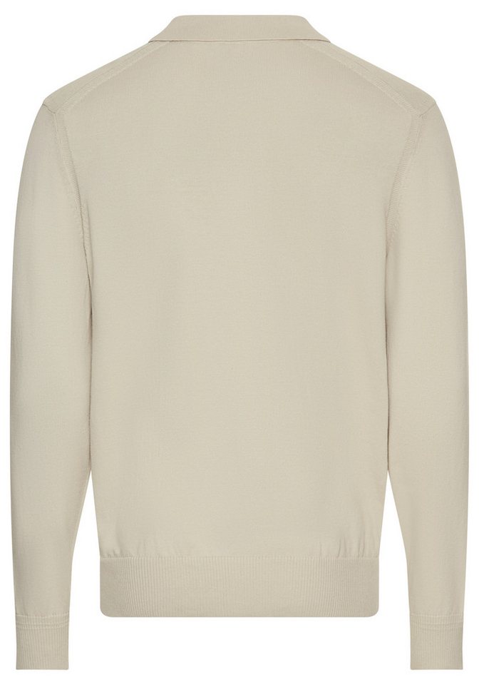 BOSS ORANGE Polokragenpullover Asac Cotton Wool mit Logo-Stickerei – Bild 3 von 3